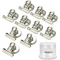 NEEGO Clips Magnéticos 10 Piezas Imánes Nevera Clip refrigerador Perfecto Imanes de nevera Imanes de la cocina Imanes de…